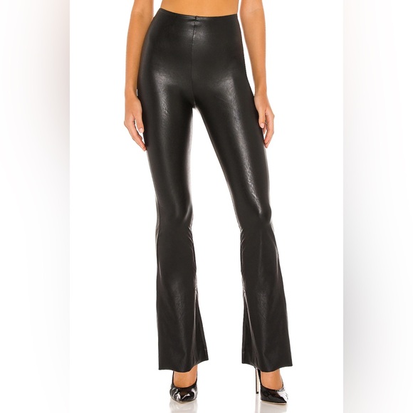 Commando Faux Leather Flare Pants in Black, Medium - Picture 1 of 1